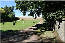 NT2090 : Auchtertool Kirk Cemetery by Bill Kasman