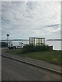 Bus stop in Saltburn