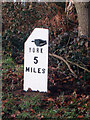 Old milestone