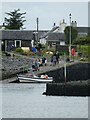 NM7417 : Easdale - Preparing to board the ferry by Rob Farrow