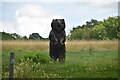 Bear sculpture, Selsdon Wood