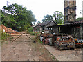 Back yard at Bulmer Brick and Tile Works