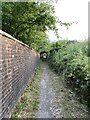 Impressive wall that surrounds Heaton Park