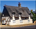 Blunham : thatched cottage