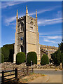 Great Barford : tower, Church of All Saints