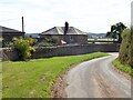 Minor road passing Collingthwaite Farm