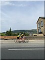 A56, Peel Tower in the distance