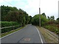 Looking north on Hook End Lane, Hook End