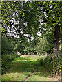 SJ8401 : Bridleway to Kingswood in Staffordshire (set of 2 images) by Roger  D Kidd