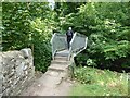 Footbridge at Burnside Farm