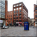 Police box at the junction of Wilson Street and Glassford Street, Glasgow