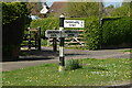 Direction Sign ? Signpost on the B1201 at North Thoresby