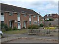 Modern terraced houses, Legion Way, Alphington