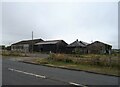 Farm buildings on Hall Lane