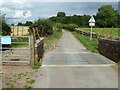 Cattle grid on the road to Long Meg