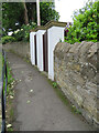 Three gateposts by Spital Bridge (road), Whitby