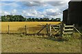 Gate on the path to Redhill