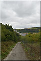 The path from Lower Road to Scammonden Dam