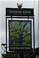 Sign for the Old Walnut Tree, Southend-on-Sea