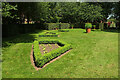 SO9463 : Hanbury Hall gardens by Derek Harper