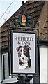 Sign for the Shepherd & Dog, Crays Hill