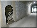 SK0957 : Refuge inside Swainsley Tunnel by Stephen Craven