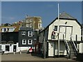 TR3967 : The Boathouse and Bleak House, Broadstairs by Alan Murray-Rust