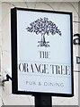 Sign for the Orange Tree Pub & Dining