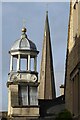 SO8609 : A cupola and spire by Philip Halling