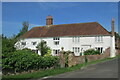 White weatherboarding on Dixter Road