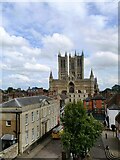SK9771 : Lincoln Cathedral by pam fray