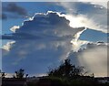 Thunder clouds over Leicester