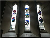 SU6271 : St Mark, Englefield: west window by Basher Eyre