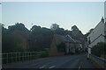 View up the hill into Kentford