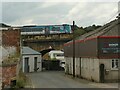 SE2422 : Greaves Road and railway bridge, Dewsbury by Stephen Craven