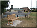 A new bench in Southwick recreation ground