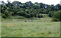 The sewage piping station, Airton, seen from The Pennine Way, Calton