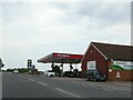 Texaco filling station, Coombe