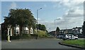 Roundabout on the A58