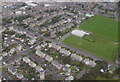 Gilbertson Park, Lerwick, from the air