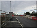 Construction of a new roundabout near Fernwood