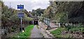 Bowes Railway Path approaching bridge under Newcastle Bank