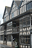 SO6299 : Timber-framed houses in High Street, Much Wenlock by David Martin