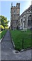 Path towards the North Tower, St Mary