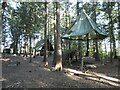 Hunting camp in Fosse Wood