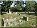 The churchyard of the former Christ Church, Dunkirk