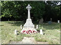 War memorial in the churchyard of the former Christ Church, Dunkirk