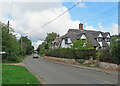 West Wratting High Street: plaster and thatch