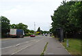 Bus top and shelter on Bath Road (A4)