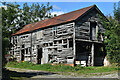 Old wooden building at Bishop